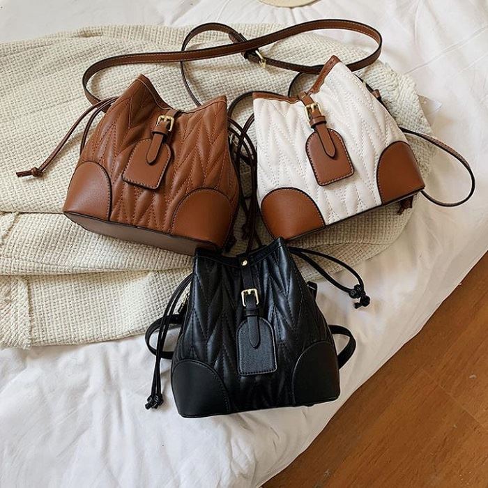 MSGT G54228 D9202 K3633 GD1 Tas selempang wanita tas import bahan kulit pu tas serut santai tas simp