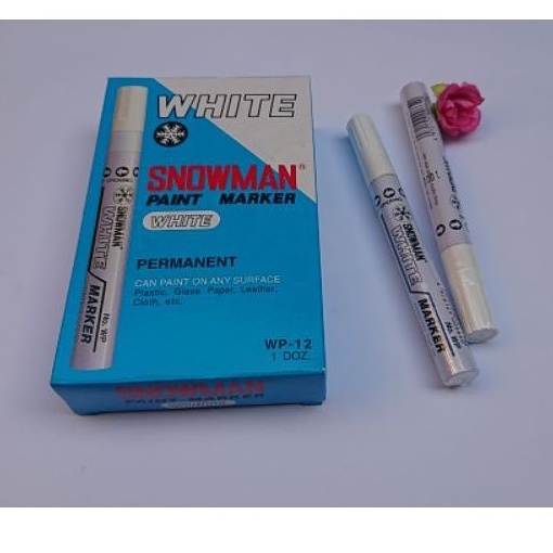

Spidol Permanen Putih Snowman Paint Marker WP-12