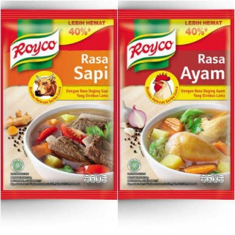 

FreshPAK - Royco Kaldu Rasa Ayam / Sapi / 230gr / Penyedap Rasa