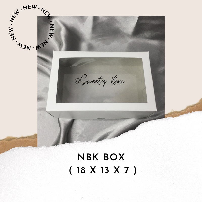 

Box Mika NBK 18x13x7 packing nasi cake pudding