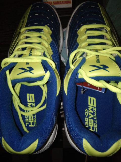 Promo Sepatu Badminton SPOTEC DOUBLE HIT  Shopee Indonesia