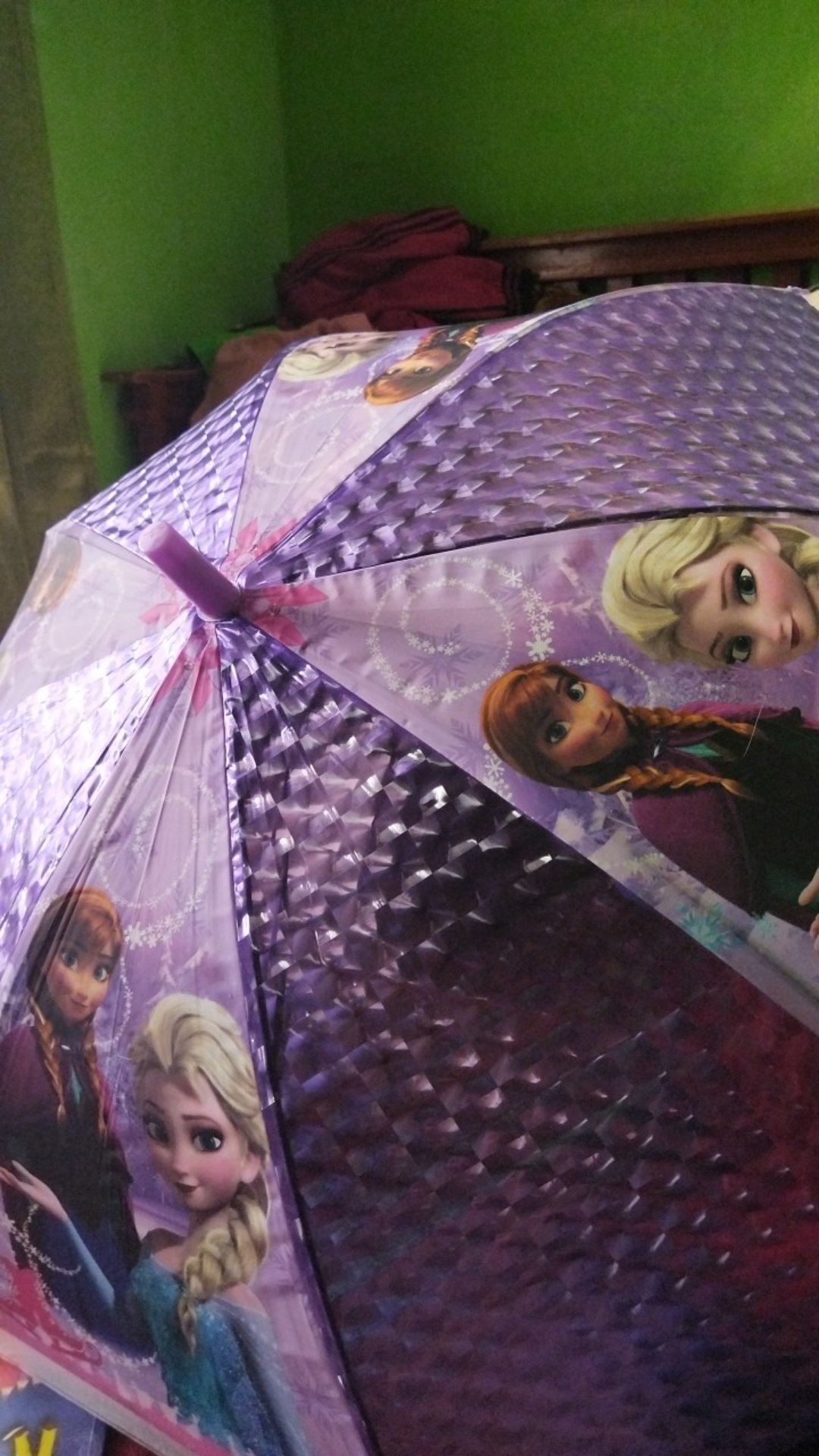 Payung Anak Hologram Karakter Lucu Cewe Cowo Bahan Pvc Plus Pluit