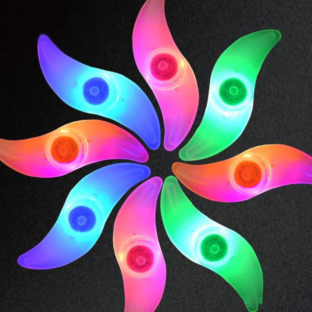 Lampu Ban Sepeda Warna Warni LED Bicycle Wheel Light Colorful Aksesoris Sepedah Gunung Keren