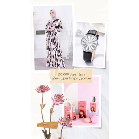 PAKET HEMAT 100.000 DAPAT 3PCS / GAMIS MAXMARA LUX / GAMIS SABRINA TILE