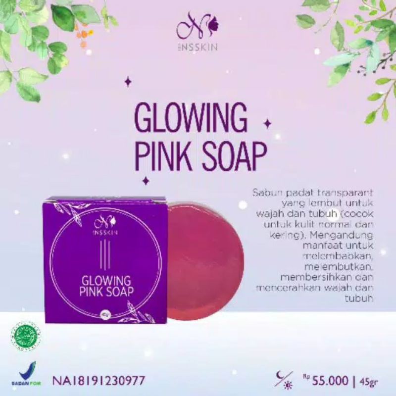 Ns skincare Glowing pink soap