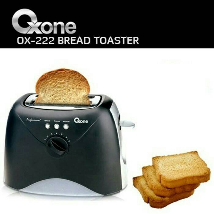 Alat Pemanggang Roti Listrik OX222 Oxone Bread Toaster OX 222 Mesin Panggang Roti Elektrik