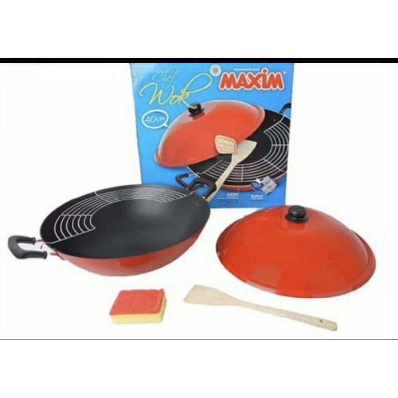 Kuali maxim plus tutup 40cm