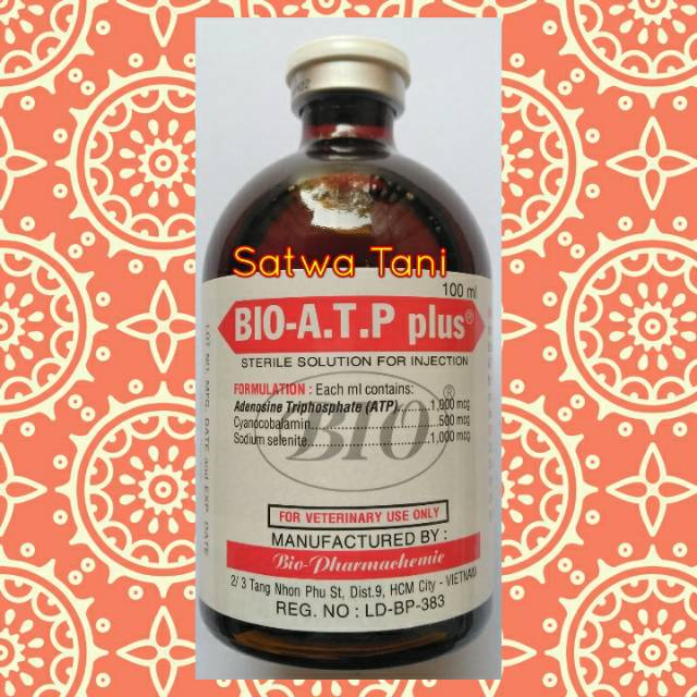 BIO-A.T.P plus (atp plus untuk hewan dan ternak cocok untuk pacuan kuda dan merpati balap)