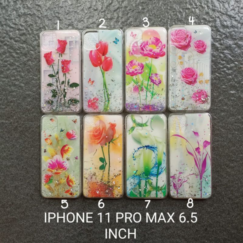 Case gambar iPhon 11 pro max 6.5 motif cewek ( 2 motif ) soft softcase softshell silikon