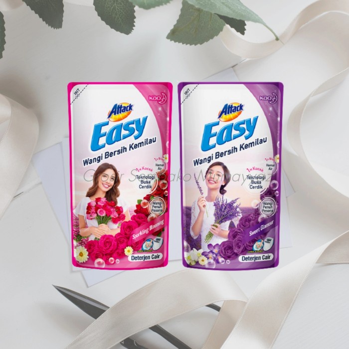 Attack Deterjen Cair Easy 750ml