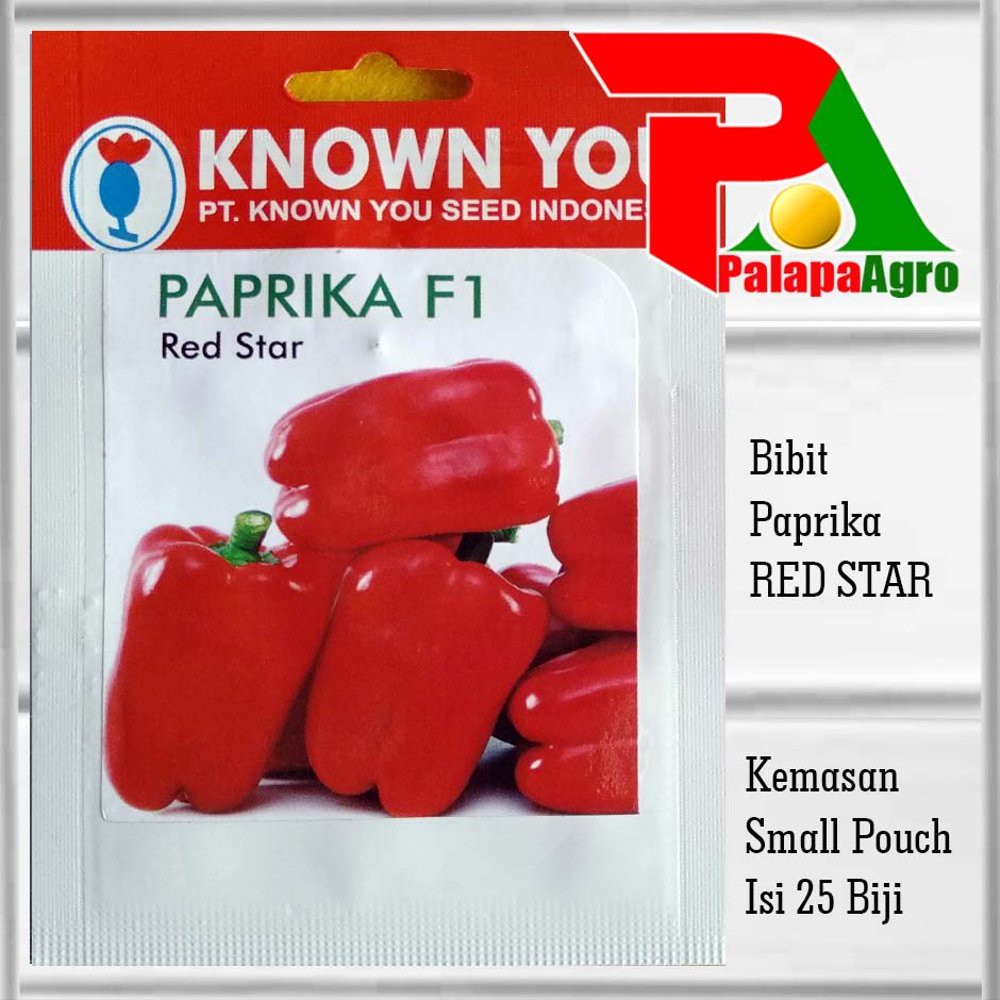 Bibit Paprika Merah RED STAR-Benih Paprika Merah Limited