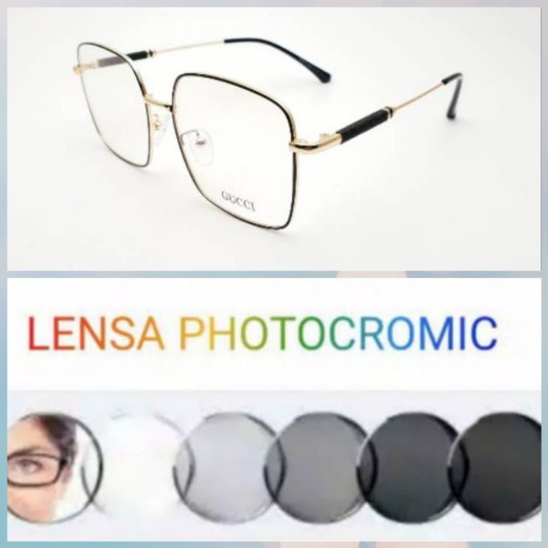 paket frame dan lensa.. Frame kacamata 8803