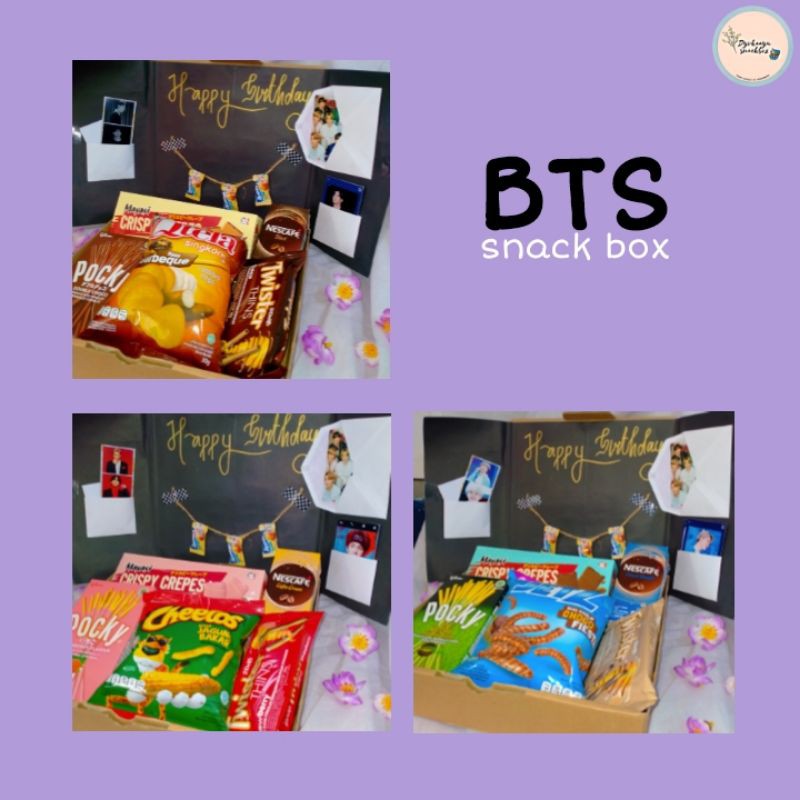 

[BTS] Kpop Snackbox Gift Box Hadiah