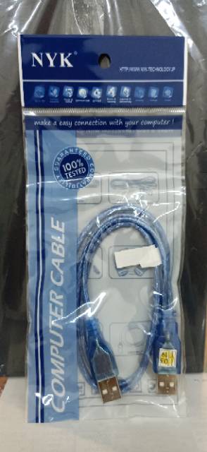 KABEL/CABLE USB GEDE-GEDE BIRU NYK