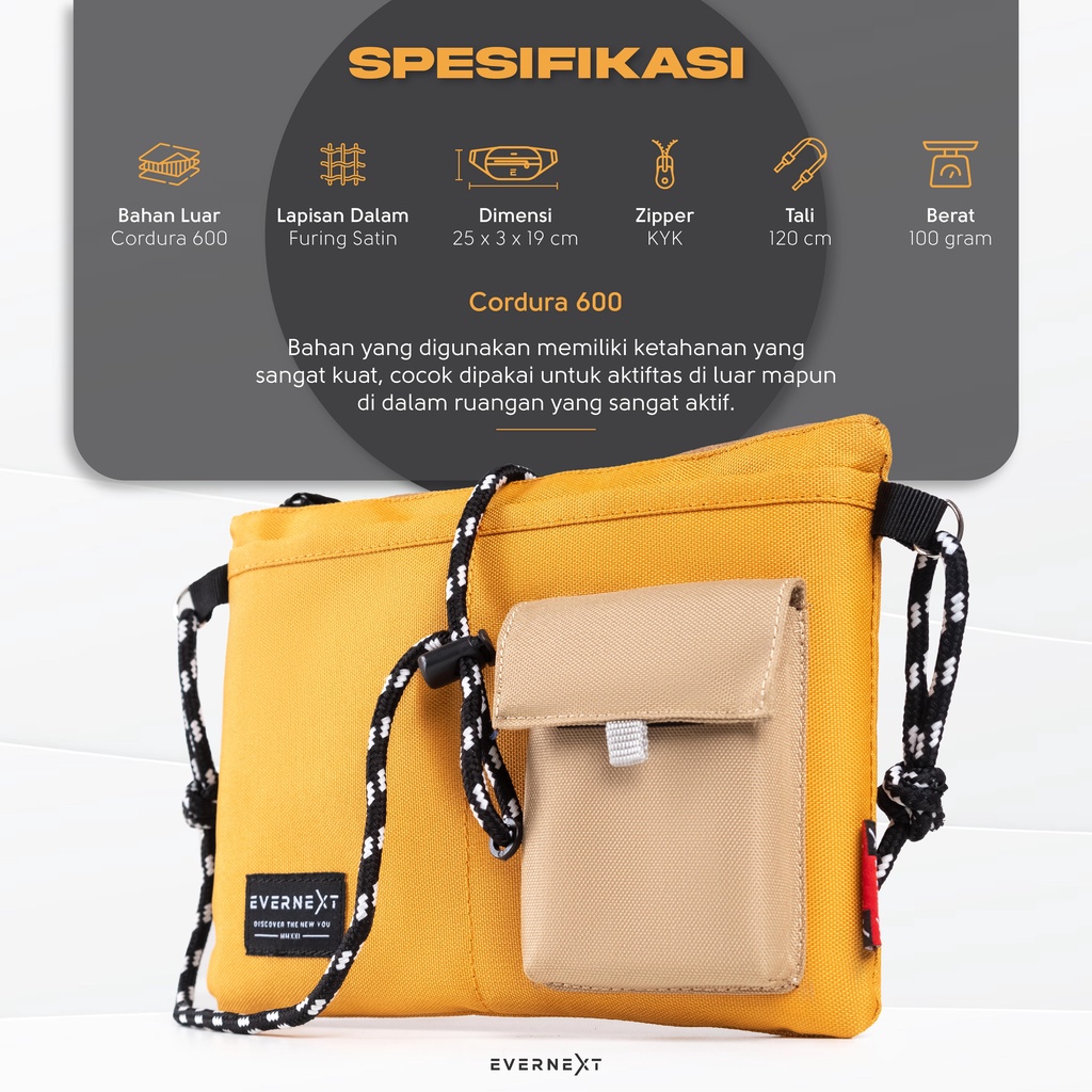 Tas Selempang Bahu Wanita Dewasa Tactical Distro Premium Ori Murah Viral Tiktok Kekinian Simple Slin