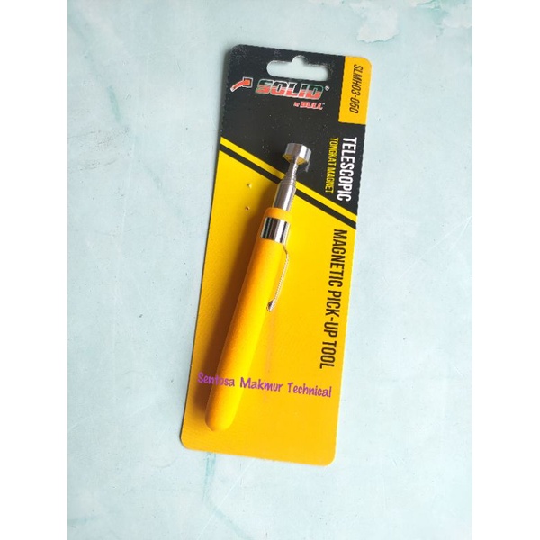 SOLID Tongkat Stik Stick Magnet Teleskopik Pengambil Barang 5LB 60cm