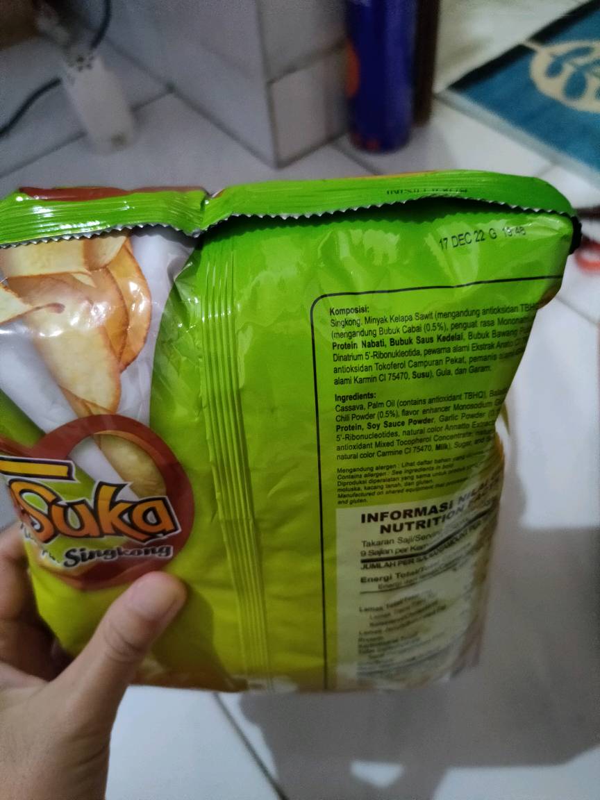 Jual Kusuka Keripik Singkong Balado 180 Gr Shopee Indonesia