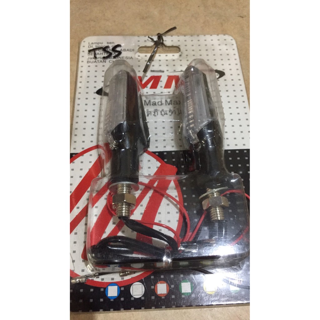 LAMPU SEIN SEN VARIASI MOTOR 2PCS KIRI KANAN UNIVERSAL VIXION MEGAPRO NINJA SCOOPY