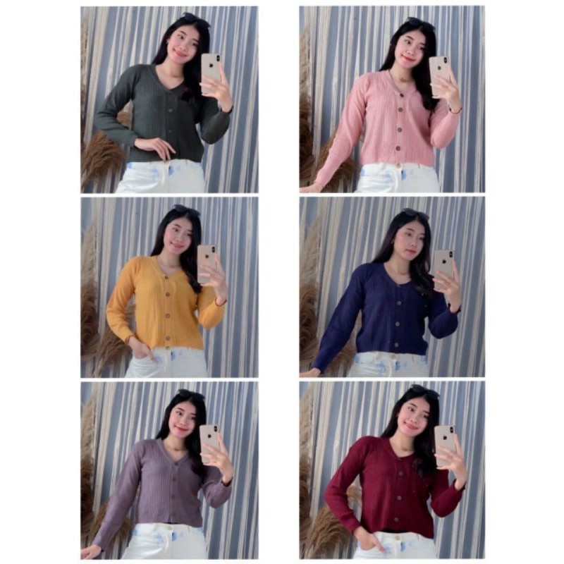 JAKET/CARDY/SWEATER RAJUT WANITA KEKINIAN