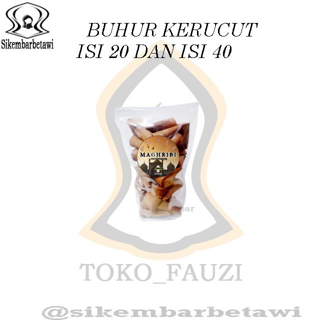 Buhur Gahru - Buhur Kerucut  – Dupa - Aroma Therapy - Pengharum Ruangan - Aroma Magribi