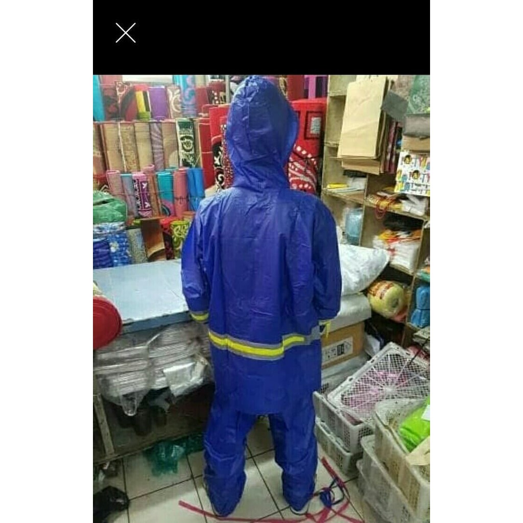 Jas Hujan Jaket Celana REFLEKTA Gajah Elephant Brand Dewasa Rain Coat