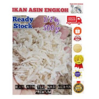 

ikan asin teri nasi medan 500gr ( 1/2KG )