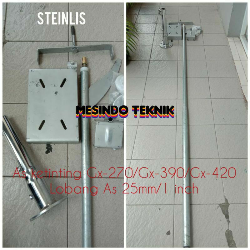 TERLARIS AS KETINTING PERAHU LONGTAIL STEINLIS 1 INCH (25.4mm)GX-270/390/420 BOSTON READY