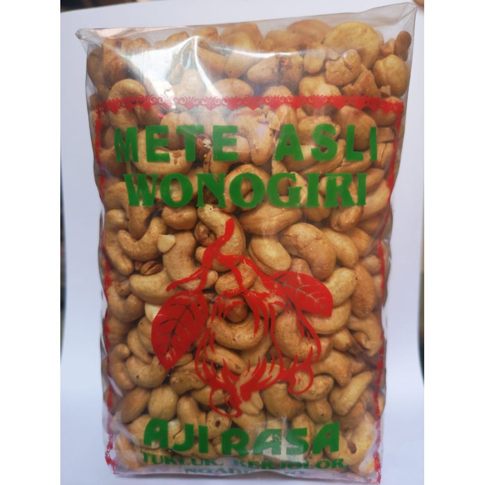 

SGS Kacang Mede mete Asli Wonogiri 500gr cashew nut goreng matang PREMIUM