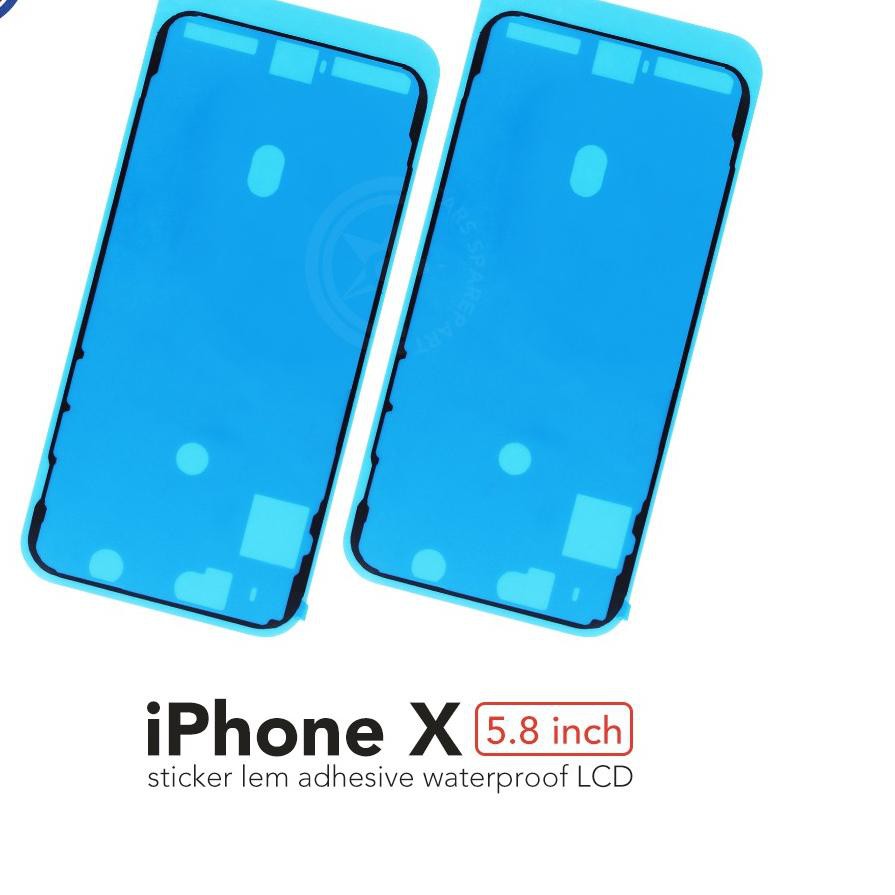 

Q1Vė Sticker Lem Adhesive Waterproof LCD Iphone X Original ☻F5