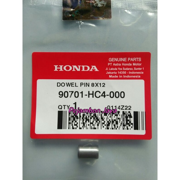 90701HC4000 DOWEL PIN 8X12