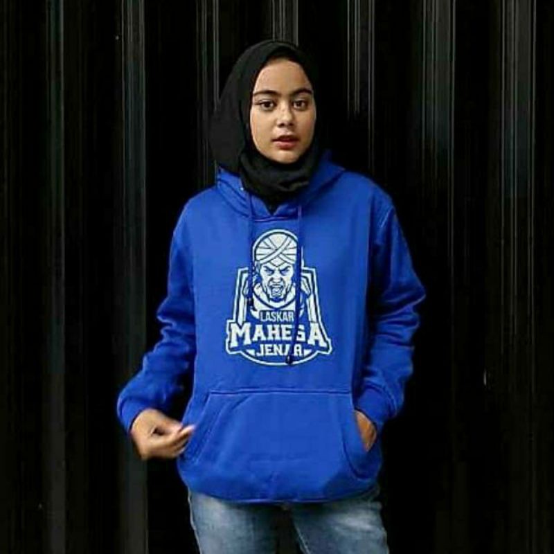 Hoodie sweater custome PSIS semarang bahan cotton fleece-Hoodie PSIS 2