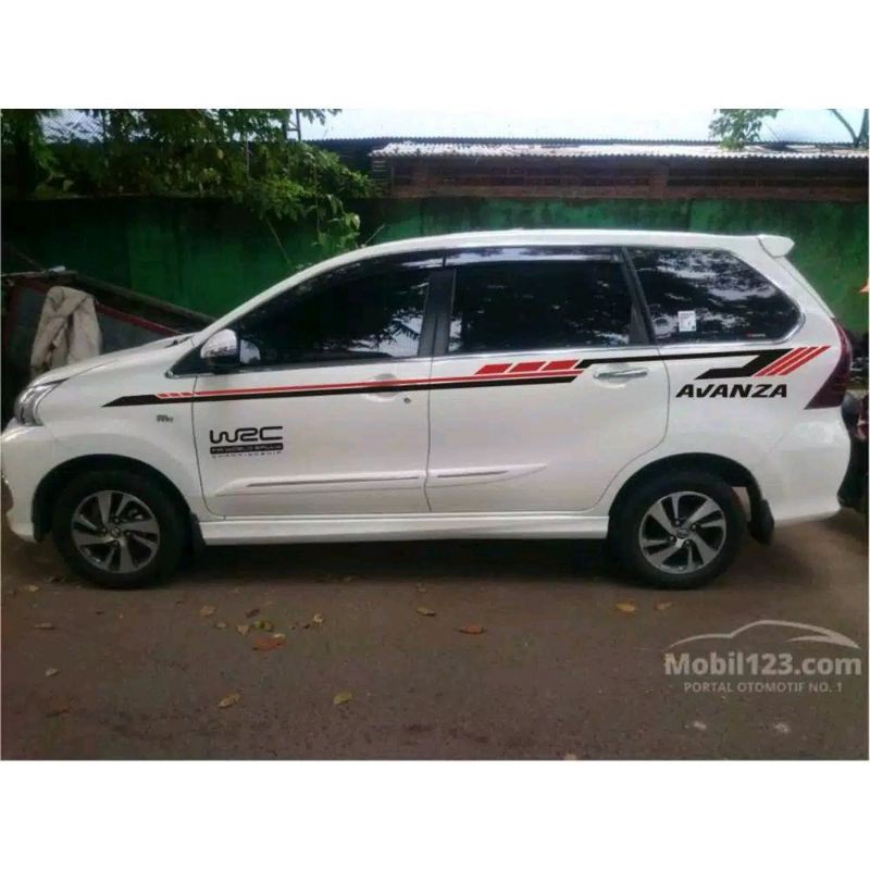 Stiker mobil avanza list body mobil sedan Honda toyota nissan bmw suzuki