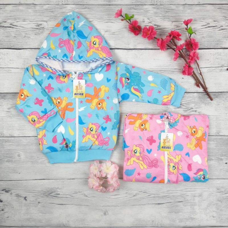 Jaket Anak Bayi import  terlaris brand Arvee usia 4 bulan sampai 1,5 tahun-1