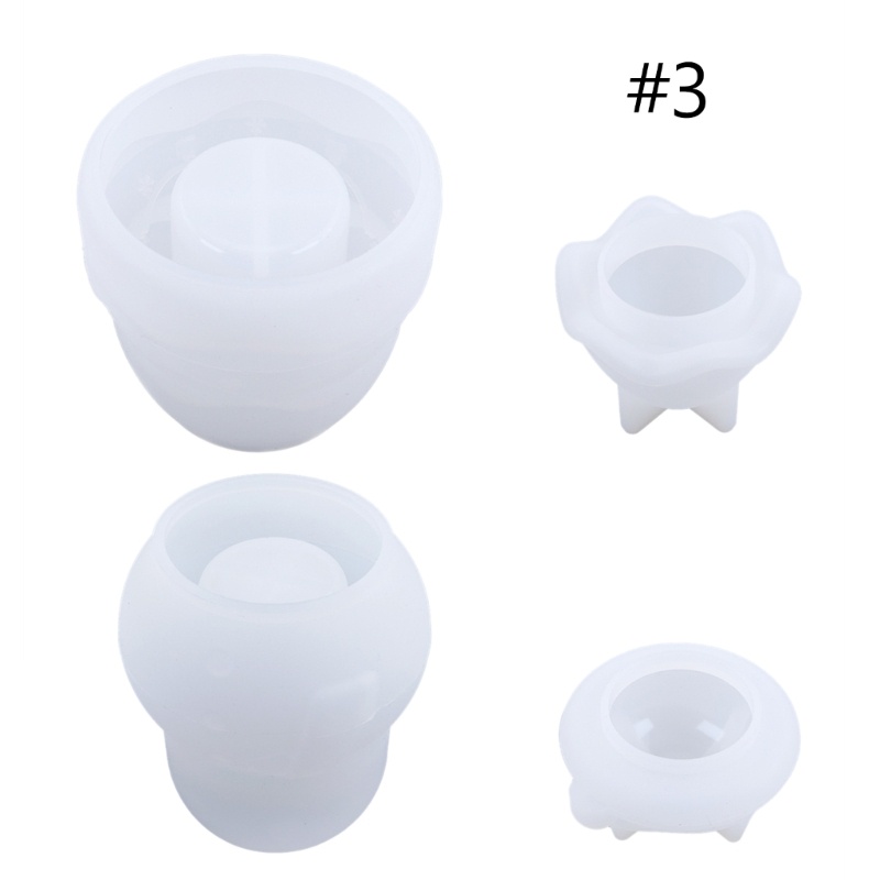 SIY Crystal Box Mold for Resin Jewelry Box Resin Mold Silicone Storage Box Epoxy Casting Mold for DIY Jewelry Container