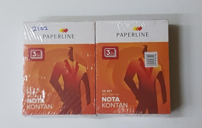 

NOTA KONTAN PAPERLINE BESAR 3 PLY 25 SET 160 x 210mm | STATIONERY