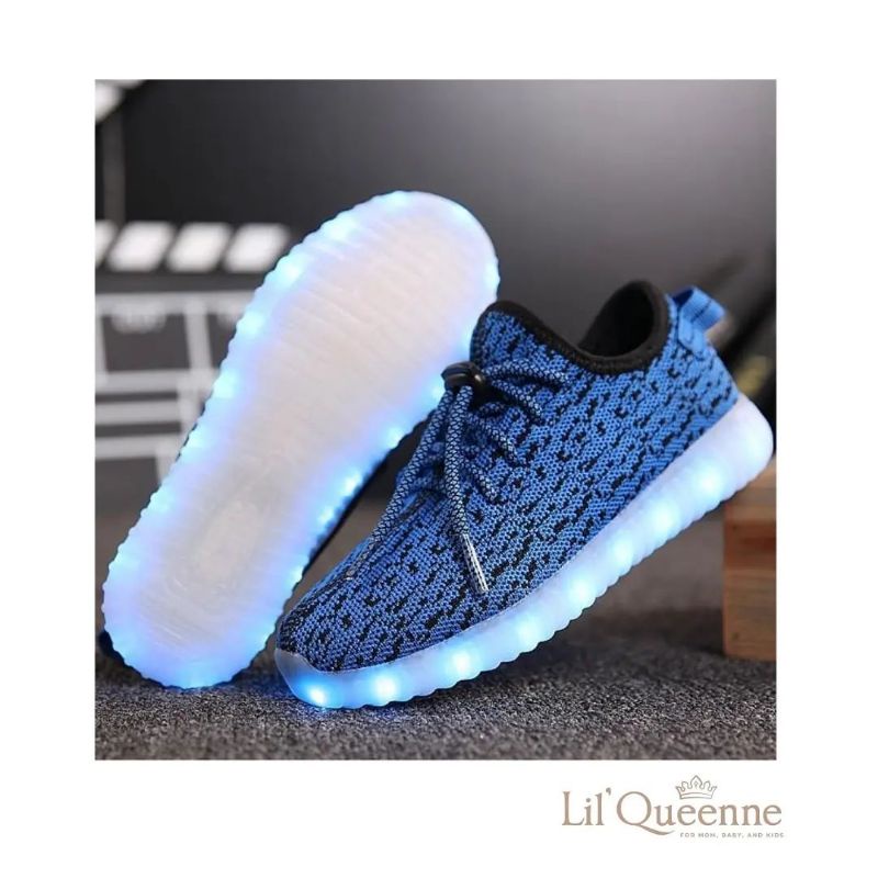 SEPATU ANAK COWO LED IMPORT KEREN