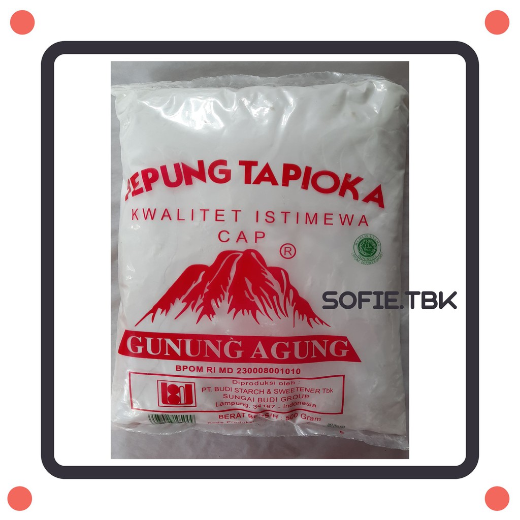 

Tepung Tapioka cap Gunung Agung