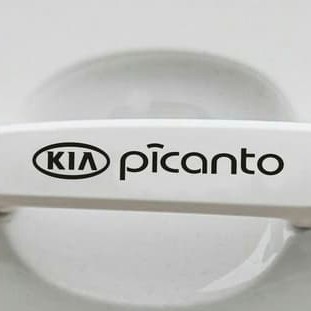 Stiker Handle Pintu Mobil Logo KIA Picanto - Car TERBARU