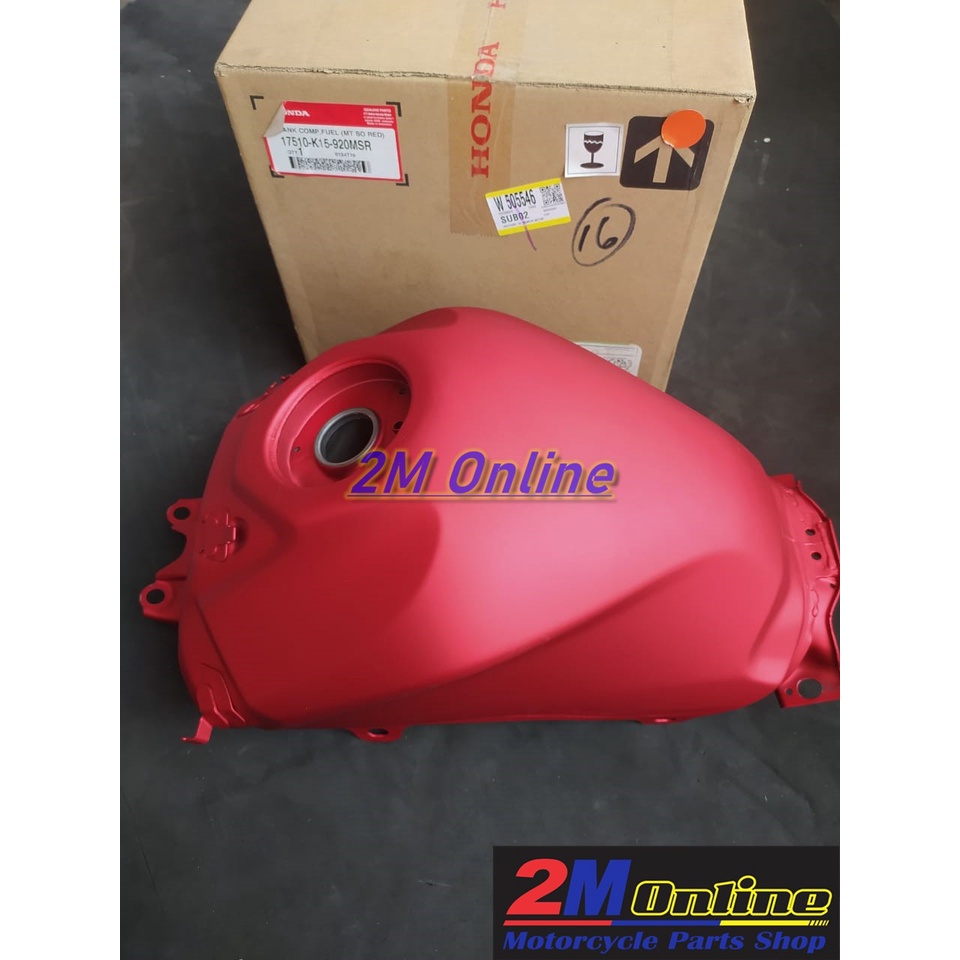 17510K15920MSR Fuel Tank Tangki Bensin CB150R LED Merah Doff Ori AHM