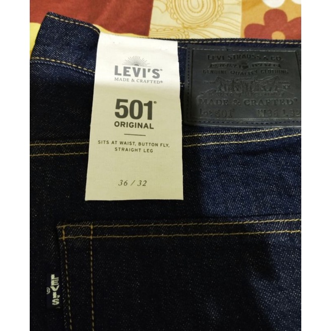 Levi's LMC 501 Selvedge Rinse
