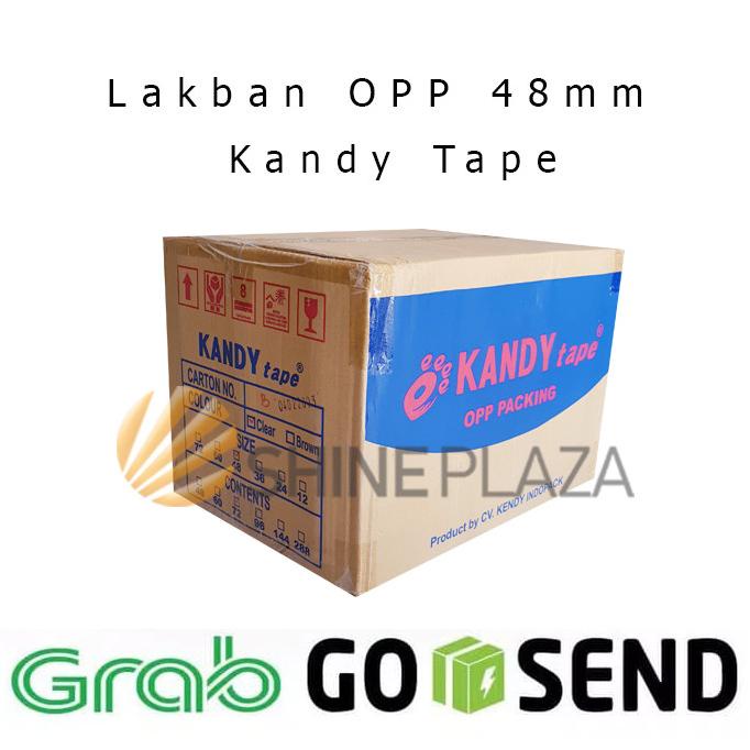 

Lakban OPP Kandy Tape 48mm 1 Dus - Kualitas Nachi - Khusus Gosend