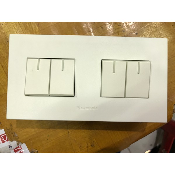 Saklar - Perlengkapan Listrik - Saklar Broco Saklar Seri Plus Saklar Seri Panasonic White Style