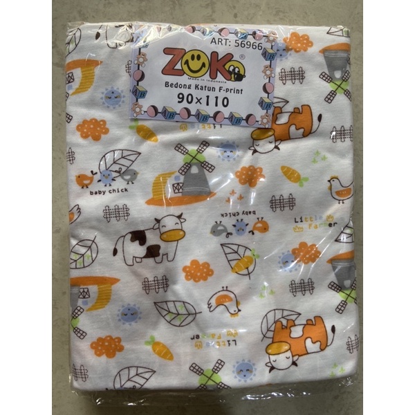 Bedong Zoko Katun Print 90 X 110 cm