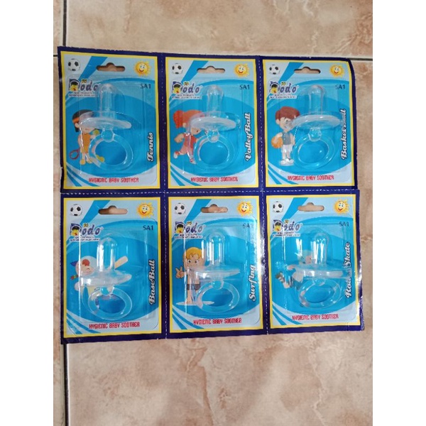 Empeng silicone dodo SA1, 2,3