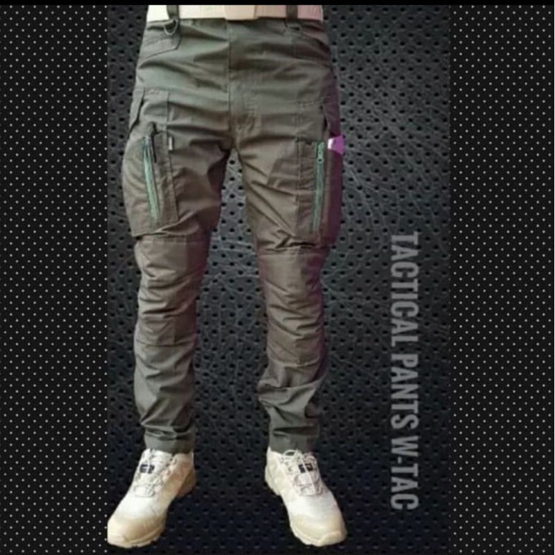 celana TACTICAL w tec bahan ribstok