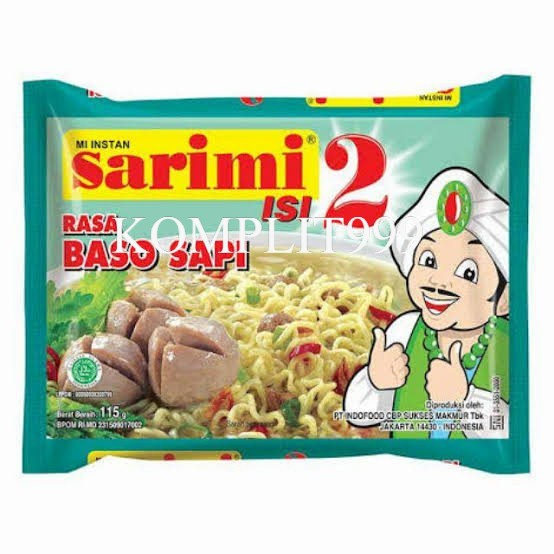 

Sarimi Isi 2 Rasa Baso Sapi