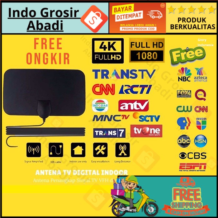 ANTEN TELEVISI DIGITAL TEMPEL