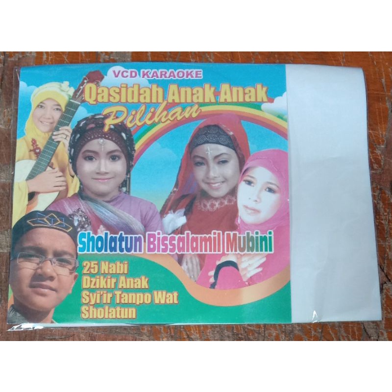 Kaset Vcd lagu Qasidah anak - anak Pilihan