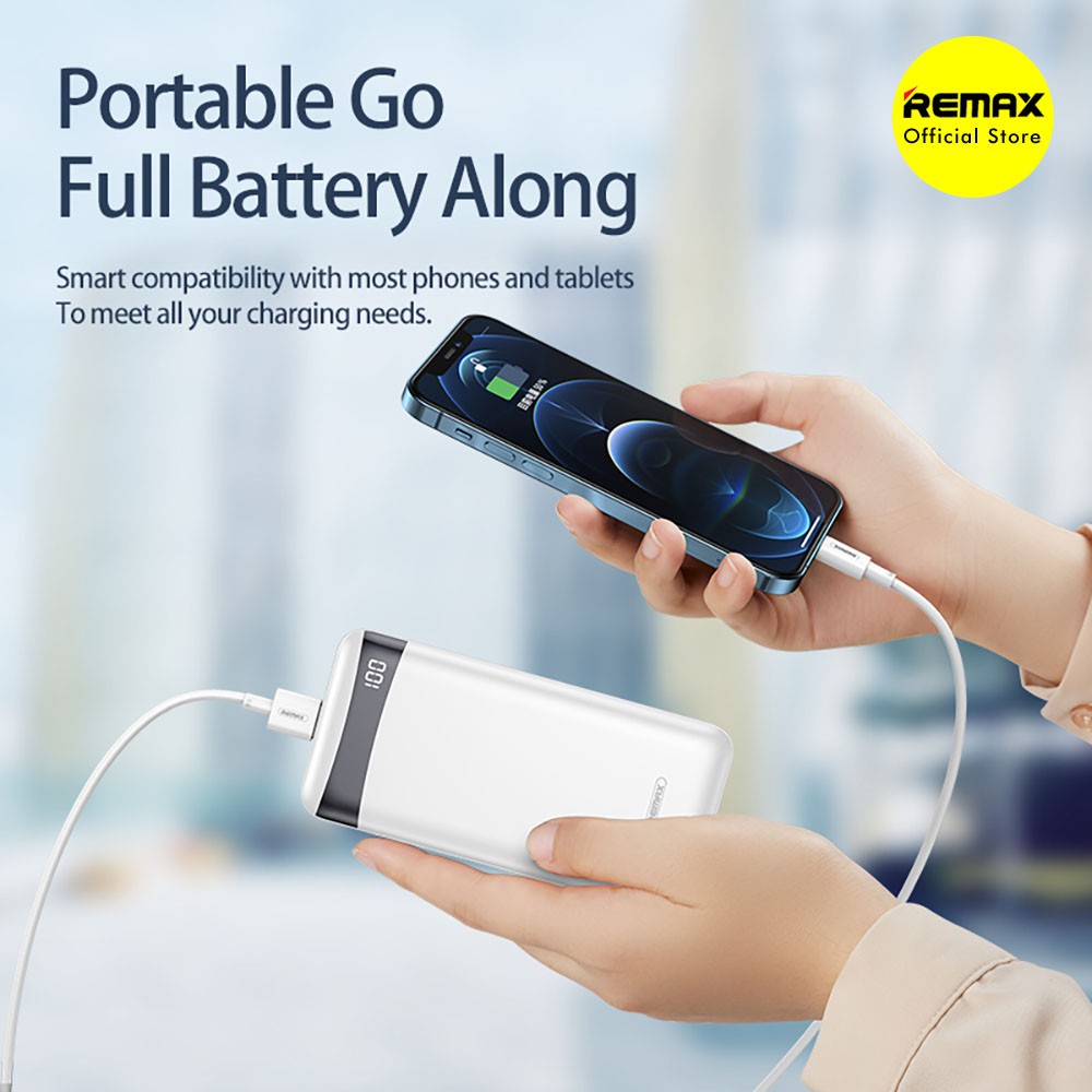 REMAX Green Powerbank 20000mAh 2in1 Output RPP-259