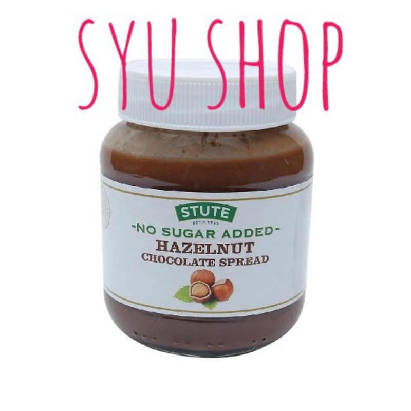 

Stute chocolate hazelnut spread diabetic 350 gr no added sugar selai diabetes